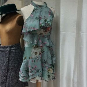 bebe Fit and flare spring and summer dress